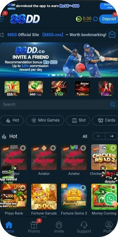 Popular slot games available to play on 88DD